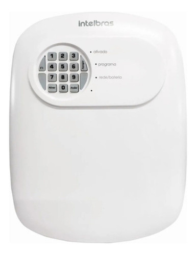 Sistema Alarme Intelbras 4 Sensores Sem Fio Com Bateria Cor Branco