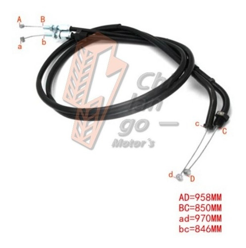 Chicote De Acelerador Para Honda Cb500 1994-2003