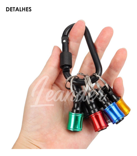 Ferramenta Organizar Brocas Porta Bits Suporte 6 Entradas