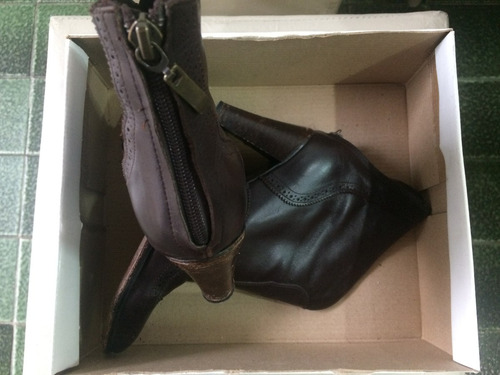 Z16 Liquido Botas Febo Cuero Marrones - Cuotas Sin Interés !