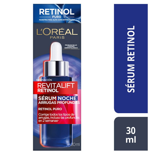 Sérum Noche Retinol Puro Revitalift 30 Ml