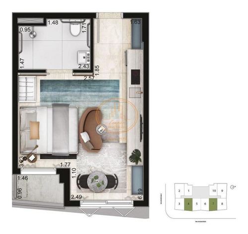Apartamento Com 2 Dormitório(s) Localizado(a) No Bairro Vila Nova Conceição Em São Paulo / São Paulo - 10647:916902