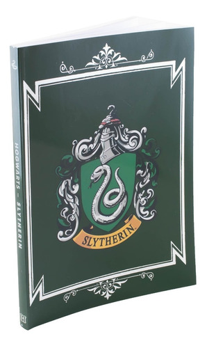 Imagen 1 de 5 de Cuaderno Geek - Harry Potter - Slytherin