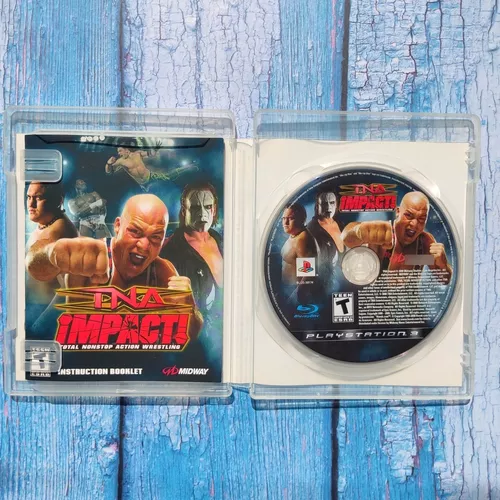 TNA Impact! - Jogo PS3 Midia Fisica | Lojas 99