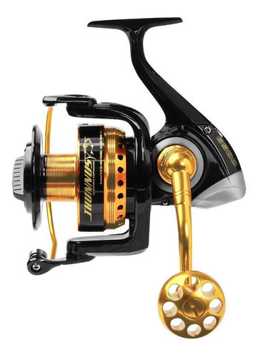 Molinete Marine Sports Thunnus 6500 Rollo negro/dorado