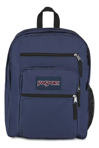 Mochila urbana JanSport Big Student color azul diseño liso 34L