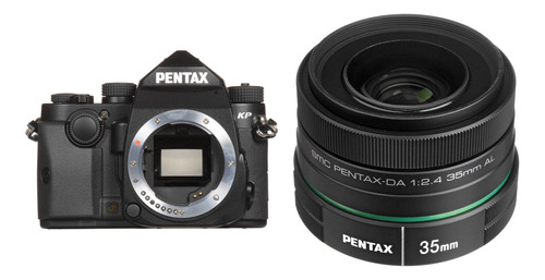 Pentax Kp Dslr Camara Con 35mm F/2.4 Lens Kit (black)