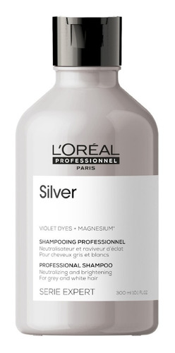 Shampoo Loreal Professionnel Silver Cabello Canoso 300ml