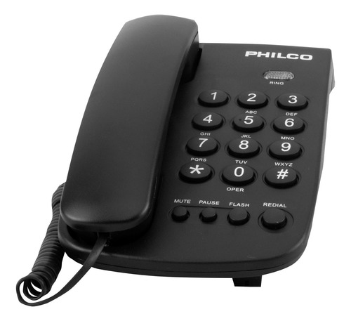 Telefono Sobremesa Philco Negro