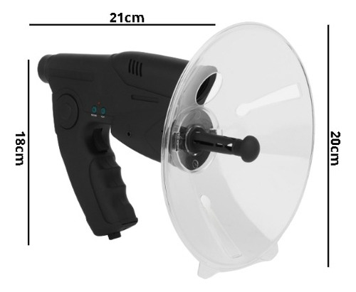 Telescopio Observador Amplificador De Sonido Micrófono