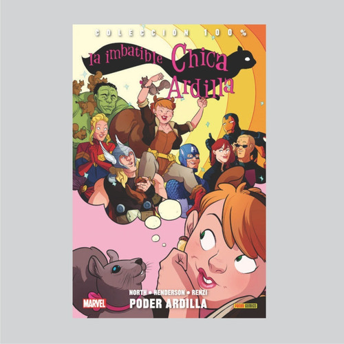 100% Marvel. La Imbatible Chica Ardilla Pack 1 A 3 Completo (Usado)