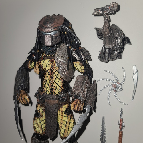 Predator Temple Guard Neca Avp Kenner Chopper Serpent Scar (Usado)