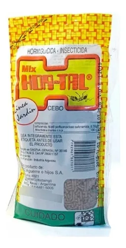 comprar 2 X Veneno Cebo Para Hormigas Hormiguicida Hortal Mix X 100 