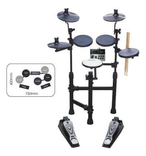 Bateria Electronica Soundking Sd50 Portatil