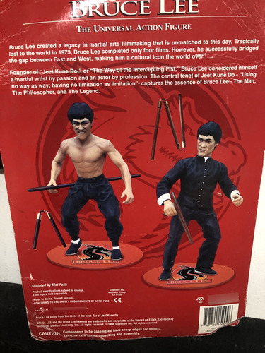 Figura De Bruce Lee Sideshow Toy (Usado)