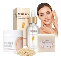 Comprar Cuidado Facial Serum White Rice + Exfoliante + Jabón Arroz F Momento De Aplicación Día\u002Fnoche Tipo De Piel Todo Tipo De Piel