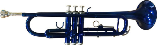 Trompeta De Cancha Lincoln Winds Jytr-1401bl Azul Boca Jrs