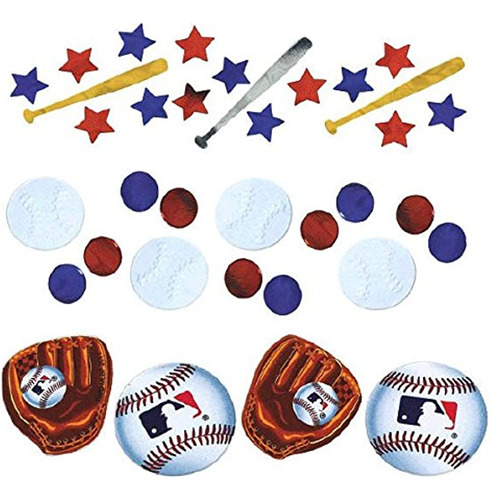Enfriar Partido De La Major League Baseball Confetti Decorat