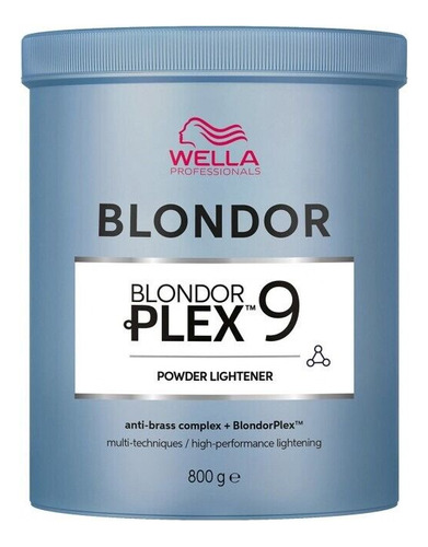 Kit Polvo-decolorante Wella  Blondor Decolorante Wella Blondor Plex Multi Blonde tono 9 tonos 9Vol. para cabello