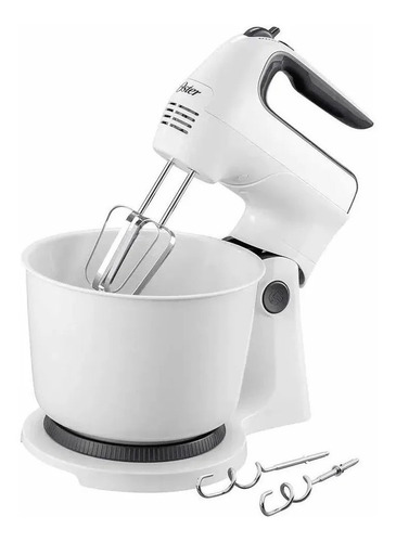 Imagen 2 de 4 de Batidora De Mano Y Pedestal Oster Fpsths3610 Giratoria 250w Color Blanco