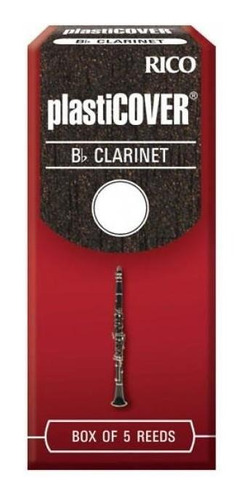 Caja 5 Cañas Rico Rrp05bcl350 Clarinete Bb Plasticover