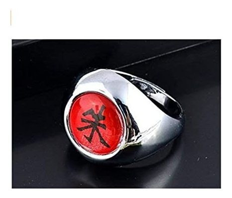 Mueka Naruto Akatsuki Anillos Collar Párrafo Anillo De Jugue