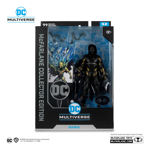 Ragman (shadowpact) Mcfarlane Collector Edition #19 Platinum (Usado)