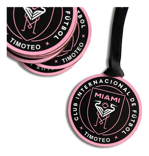 Medallas Inter Miami Totalmente Personalizables Souvenir