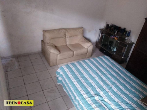 Imagem 2 de 12 de Casa Com 01 Dormitório Para Venda No Bairro Vila Tupi Em Praia Grande/sp. - Ca3643
