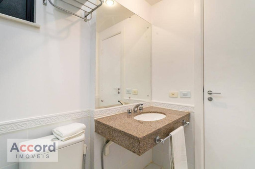 Flat Com 1 Dormitório À Venda, 38 M² Por R$ 220.000,00 - Batel - Curitiba/pr - Fl0001