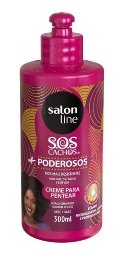 Creme Pentear Salon Line Sos Cachos Poderosos 300ml Mercadolivre Creme Pentear Salon Line Sos Cachos Poderosos 300ml Mercadolivre