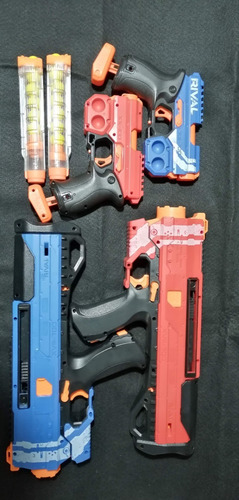 Nerf Rival Knockout Y Helios Xviii. En Perfecto Estado. (Usado)
