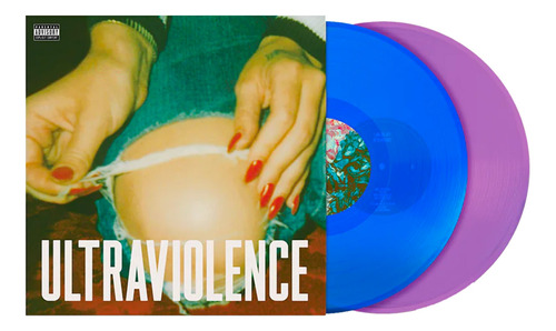 Lana Del Rey  Ultraviolence 2lp (vinilo Azul Y Violeta)