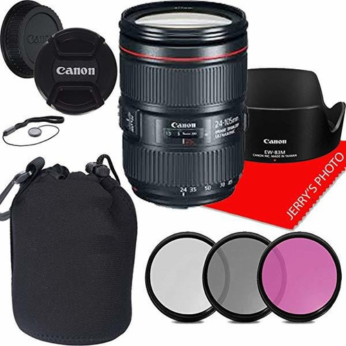 Canon Ef 24-105mm F 4l Is Ii Usm Lente White Box Filters C ®