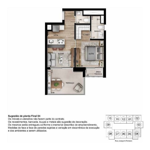 Imagem 1 de 9 de Apartamento Com 1 Suíte À Venda, 44 M² Por R$ 1.490.000 - Itaim Bibi - São Paulo/sp - Ap20223