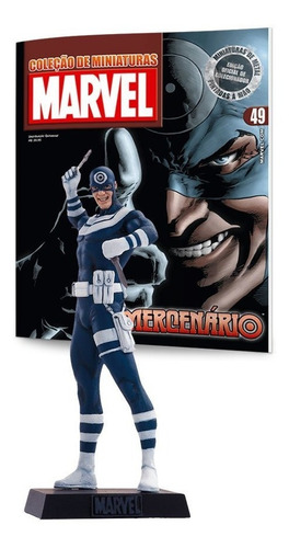 Miniatura Mercenário Marvel Eaglemoss Ed. 49 Original