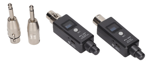 Adaptador De Receptor Xlr Para Micrófono Inalámbrico Recarga