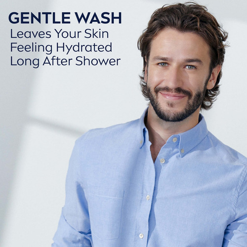 Gel De Baño Nivea Men Maximum Hydration Con Aloe Vera, 500 M