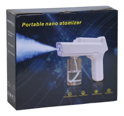 Imagen 6 de 6 de Pistola Portable Sanitizante Desinfectante Spray Recargable