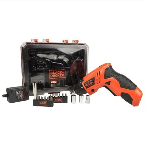 Atornillador Inalambrico 4,8v C/torque 13 Acces Black Decker