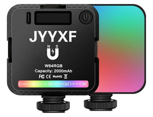 Led Rgb De Bolso Luz De Vídeo E Fotografia Com Nota Fiscal