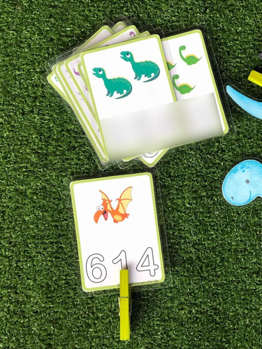 Kit Pedagógico Contando Com Os Dinossauros