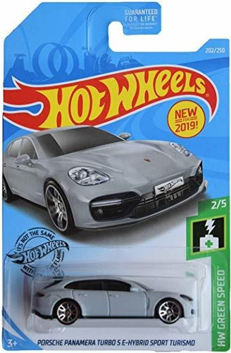 Velocidad De La Serie Hot Wheels Verde 2/5 Porsche Panamera 