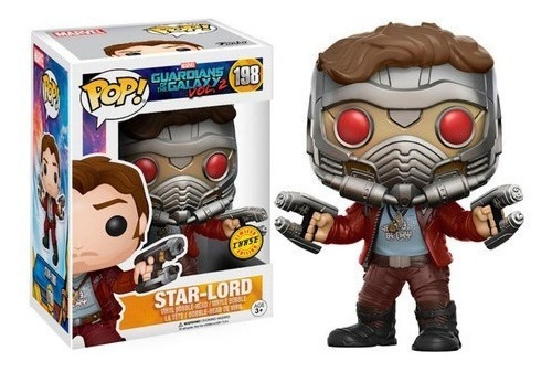 Star-lord 198 Chase Guardianes De La Galaxia Vol 2 Funko Pop