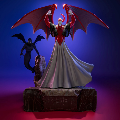 Figuras 3d El Amo Del Calabozo Uni Venger Sombra Ork Tiamat