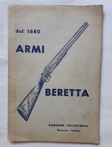 Armi Beretta Circa 1950 Catalogo Arma Pistola Escopeta Fusil