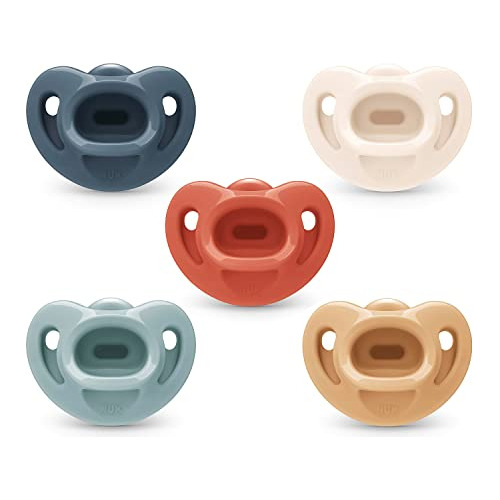 Chupete Nuk Comfy Orthodontic 0-6 Meses Timeless, Paquete De