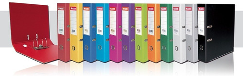 20 Biblioratos Forrados En Pvc Color A4/oficio Chies Nuñez