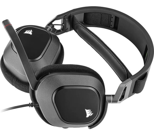 Imagen 4 de 8 de Auricular Gamer Corsair Hs80 Rgb Surround 7.1 Usb Carbon