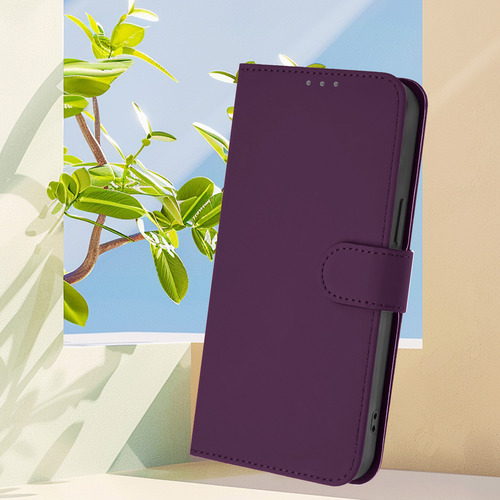 Funda Para Motorola Edge 50 Fusion-kickstand, Ranuras Tipo Cartera, A Prueba De Golpes, Piel Mate, Cartera De Piel